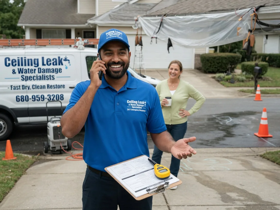 Ceiling Leak Cleanup Advance, NC FAQs